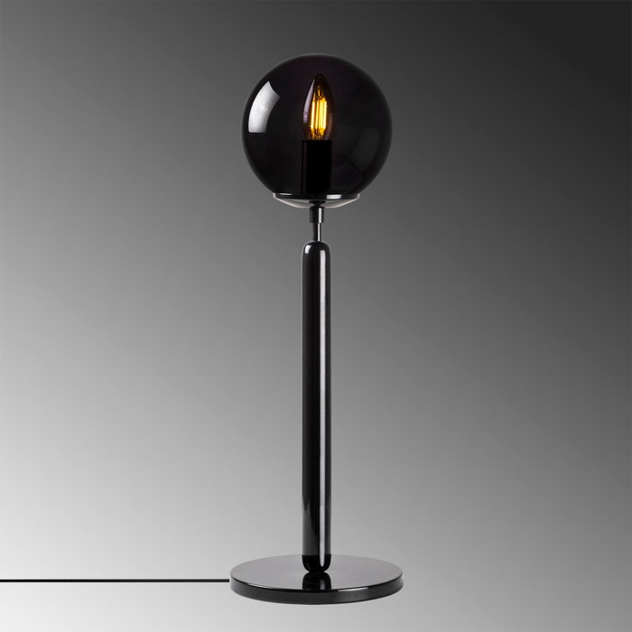 Opviq King - 11460 Lámpara de mesa Negra